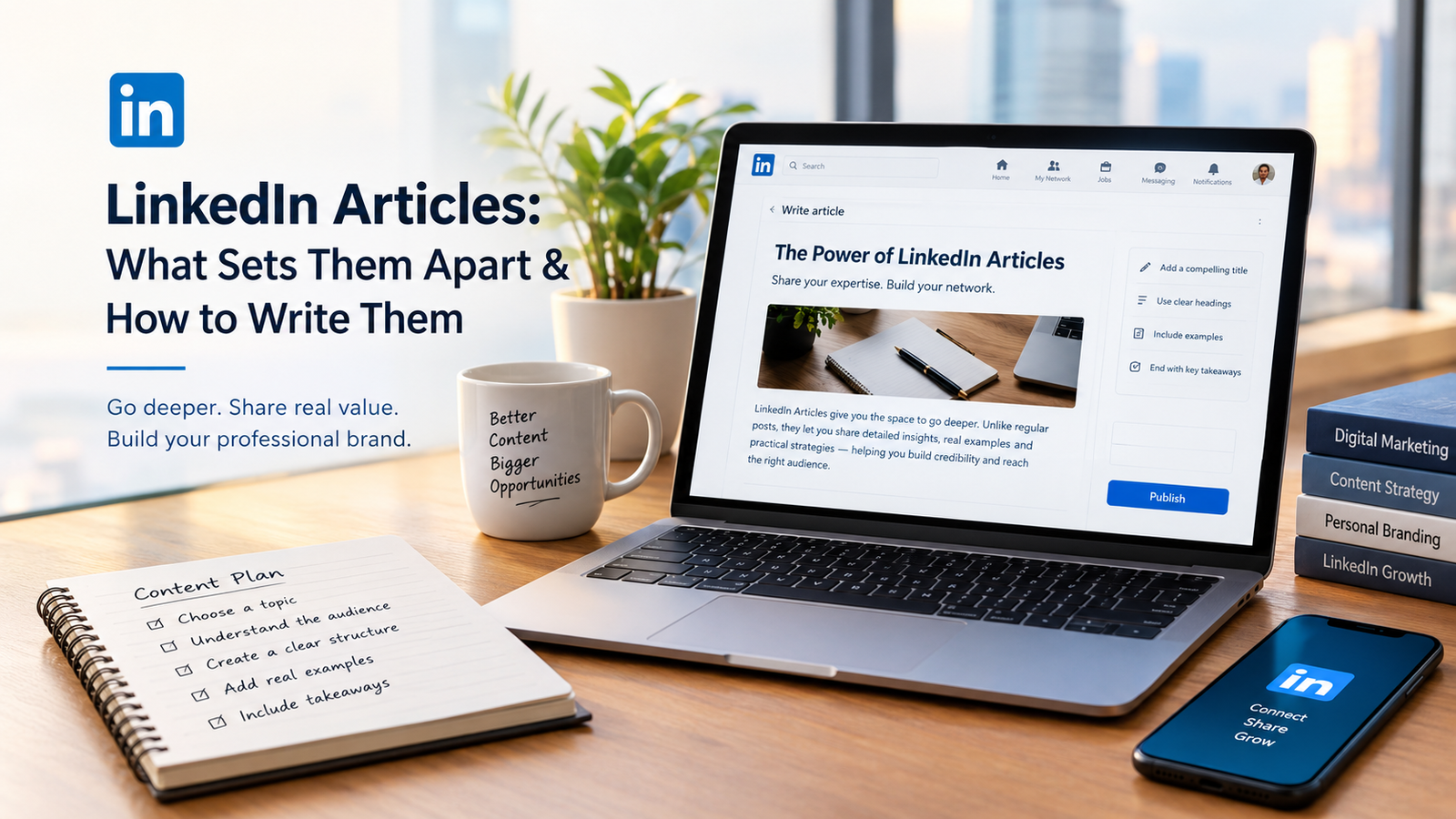 LinkedIn Articles: 
