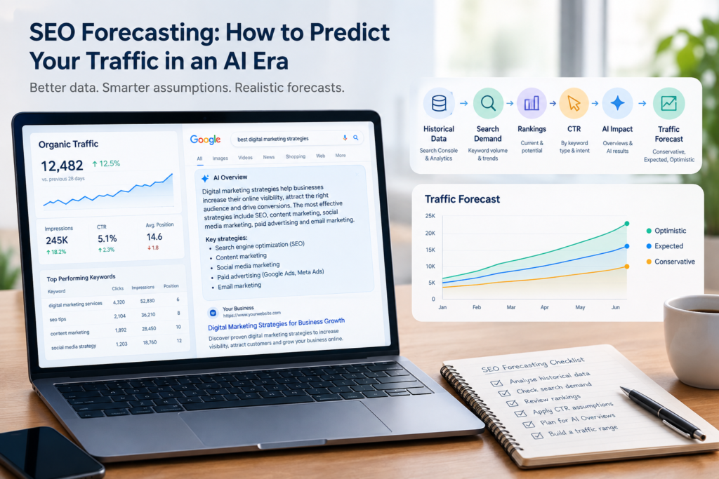 SEO Forecasting: How to Predict Your Traffic in an AI Era